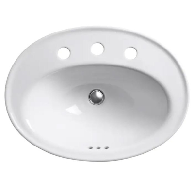 Kohler Lavabo Tezgah Üstü Serif Oval - Thumbnail 10KOH2075-8-0