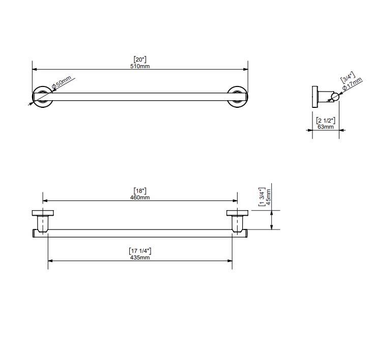 Sonia Havluluk Uzun Tecno Krom - 20AKS116805