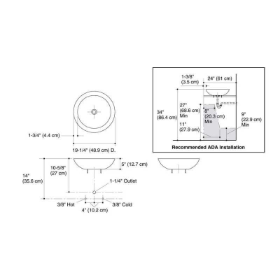 Kohler Lavabo Timpani Parlak Paslanmaz Çelik Çanak - Thumbnail 11KOH2277D-M000