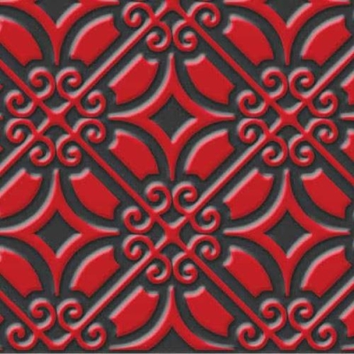 Unica Target Bon Ton Red on Black Yer-Duvar Karosu 20 x 20 cm - Thumbnail 10DOLCE2020ROB