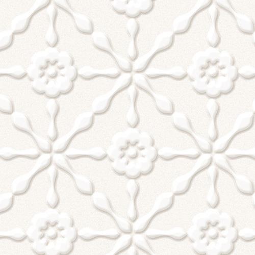 Unica Target Bon Ton White on White Yer-Duvar Karosu 20 x 20 cm - 10DOLCE2020WOW