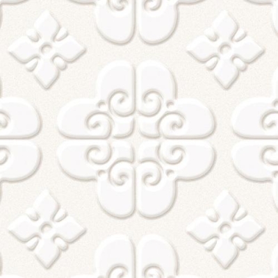 Unica Target Bon Ton White on White Yer-Duvar Karosu 20 x 20 cm - Thumbnail 10DOLCE2020WOW