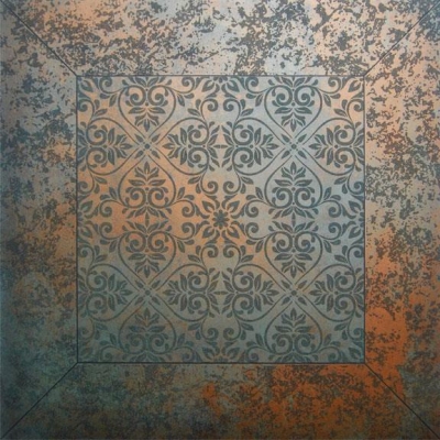 Unica Target Siena Rust Yer Karosu 60 x 60 cm - Thumbnail 10DOLCEVITA00049