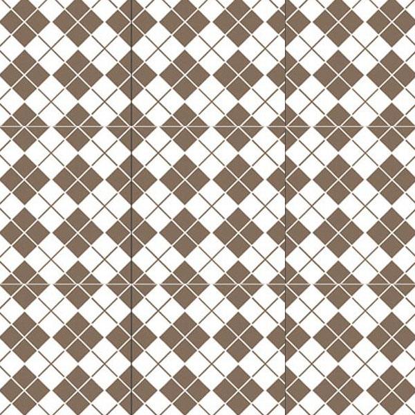 UnicaTarget Yer Duvar Karosu Mixed Brown & White 60 x 60 cm - 15HYDOLCEVITA00021