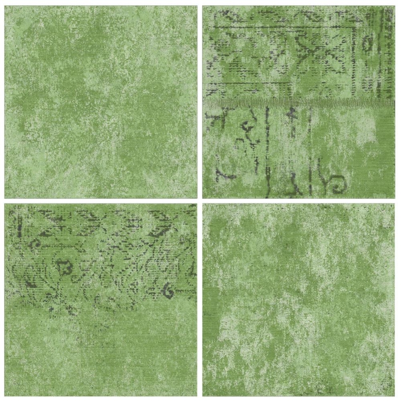 UnicaTarget Yer Karosu Nomad Menta Yeşil 60 x 60 cm - 10DOLCEVITA00001