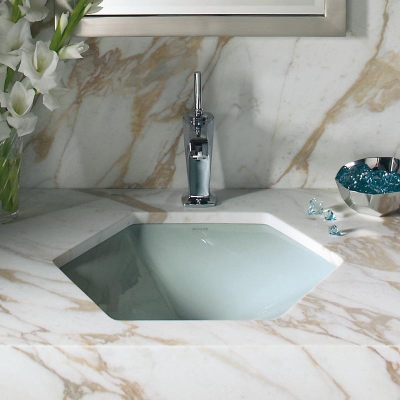 KOHLER - Kohler Lavabo Tezgah Altı Votive Döküm Beyaz