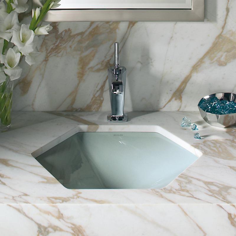 Kohler Lavabo Tezgah Altı Votive Döküm Beyaz - 11KOH2836-000