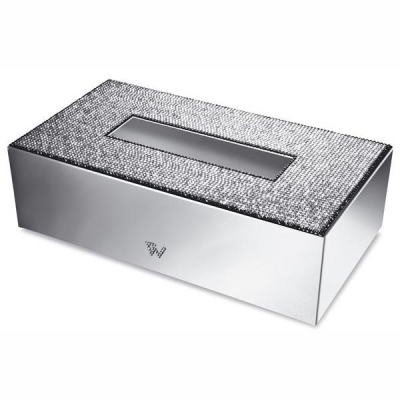 Windisch Kleenex Kutusu Swarovski Kristal / Krom 87539CR - Thumbnail 20AKS87539CR