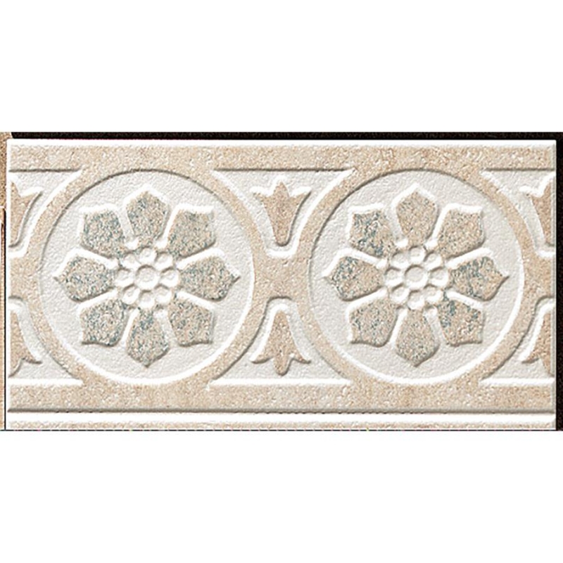 Zirconio Bordür Borgona Florina-1 Marfil 16,5 x 33,3 cm - 11ZIR010207D2