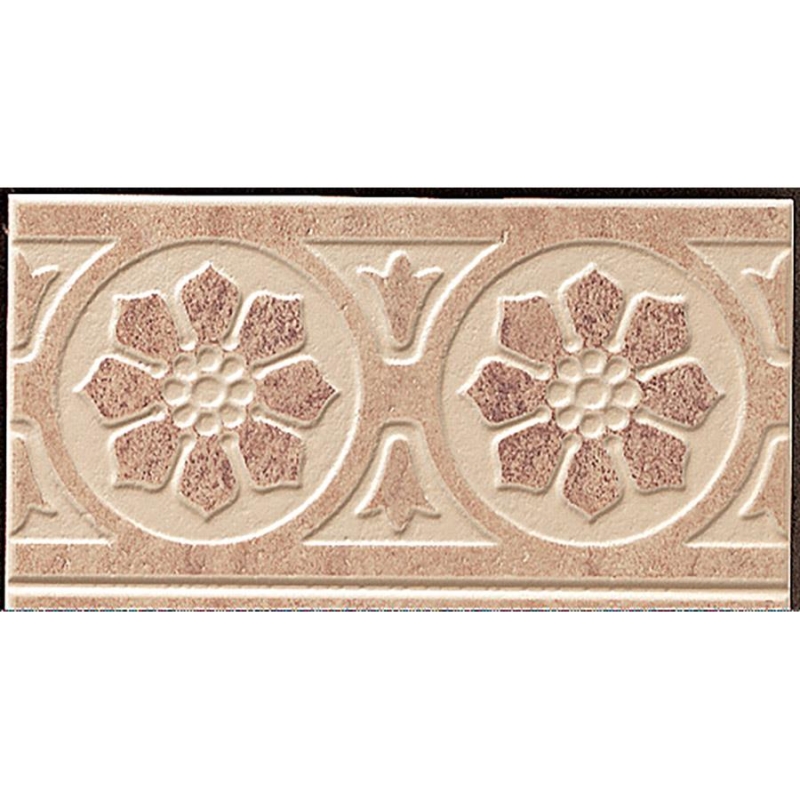 Zirconio Bordür Borgona Florina-1 Siena 16,5 x 33,3 cm - 11ZIR010215D2