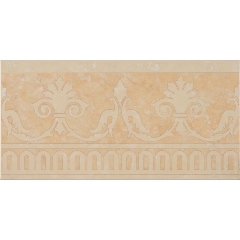 Zirconio Bordür Perlato Alberta-1 Beige 22,5 x 45 cm - 15HYZIR120305E1