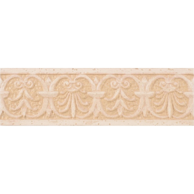 Zirconio Bordür Reale Rodano Siena 10 x 33,3 cm - 15HYZIR010503D4