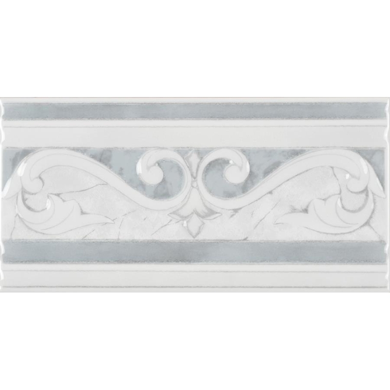 Zirconio Bordür Serenata Liric Gris 12,5 x 25 cm - 11ZIR080403D5