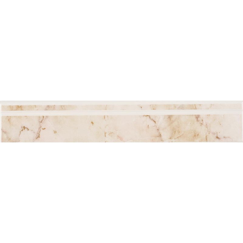 Zirconio Süpürgelik Pietra Crema 9 x 50 cm - 11ZIR100205D1